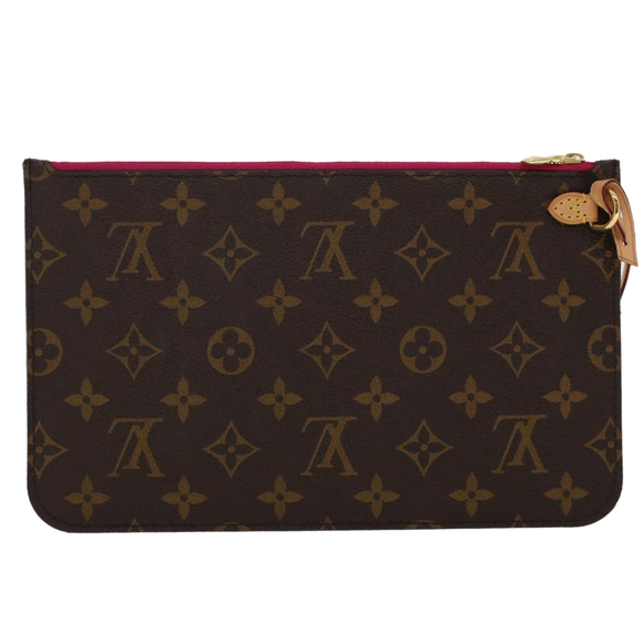LOUIS VUITTON Monogram Neverfull MM Pouch Accessory Pouch LV Auth am4770 - Picture 2 of 16